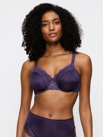 Minimiseur Soutien-gorge ' Ladyform Soft ' TRIUMPH en violet : devant