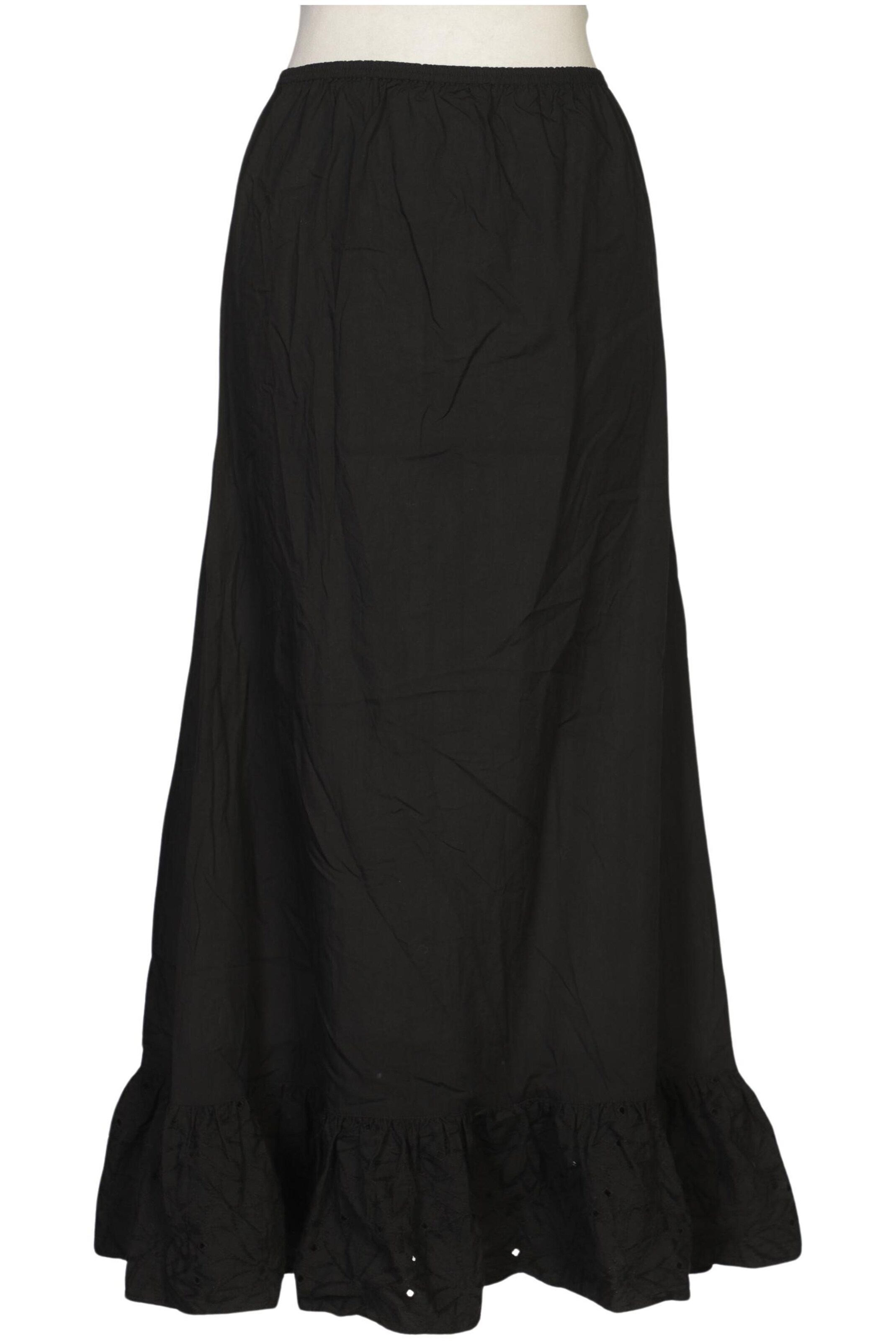 hessnatur Skirt in XS in Black: front