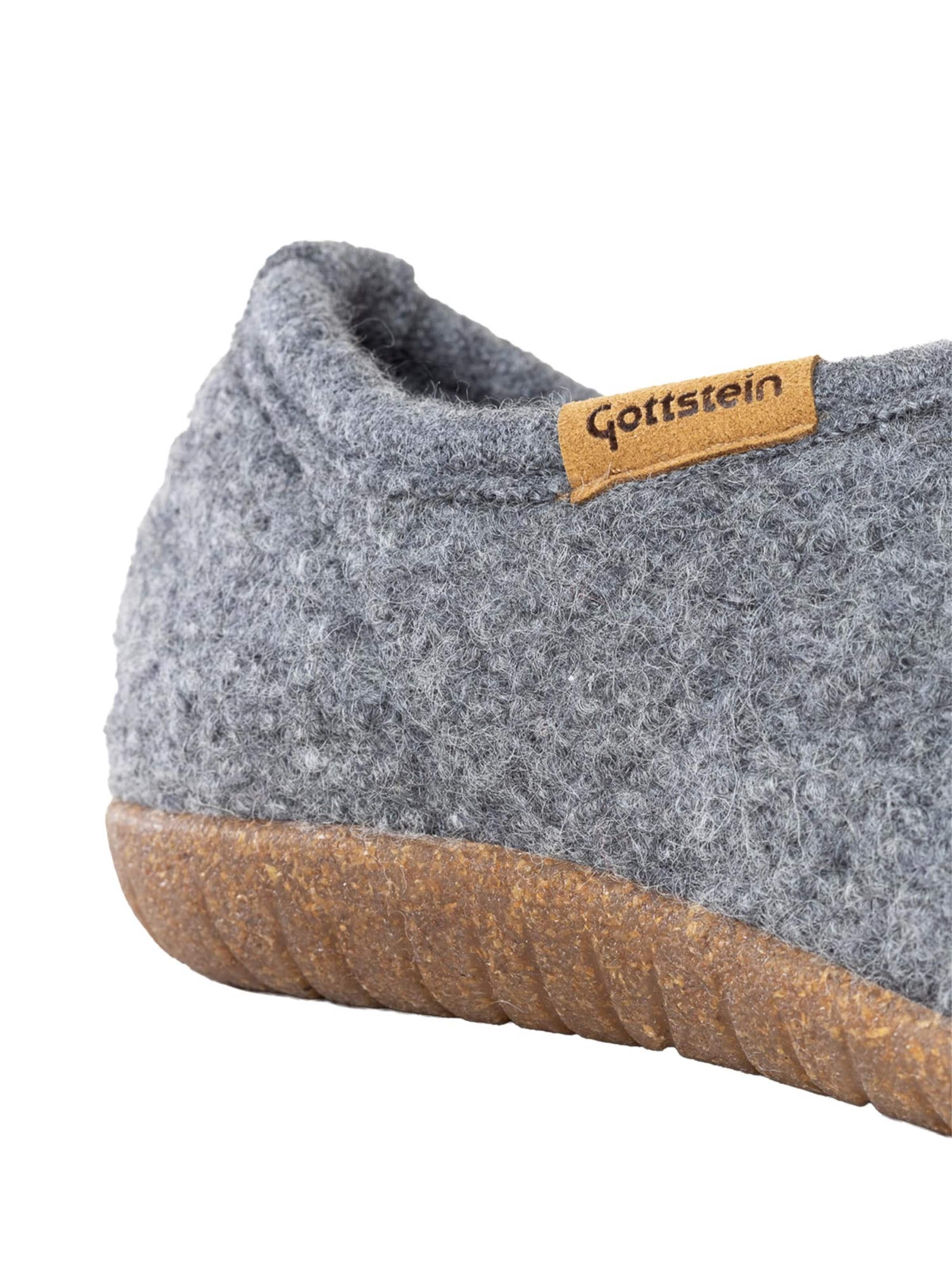 Gottstein Slippers 'Alpine Midcut RU' in Grey
