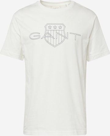 GANT Shirt in Wit: voorkant