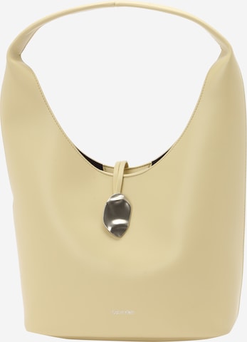 Sac bandoulière Calvin Klein en jaune : devant
