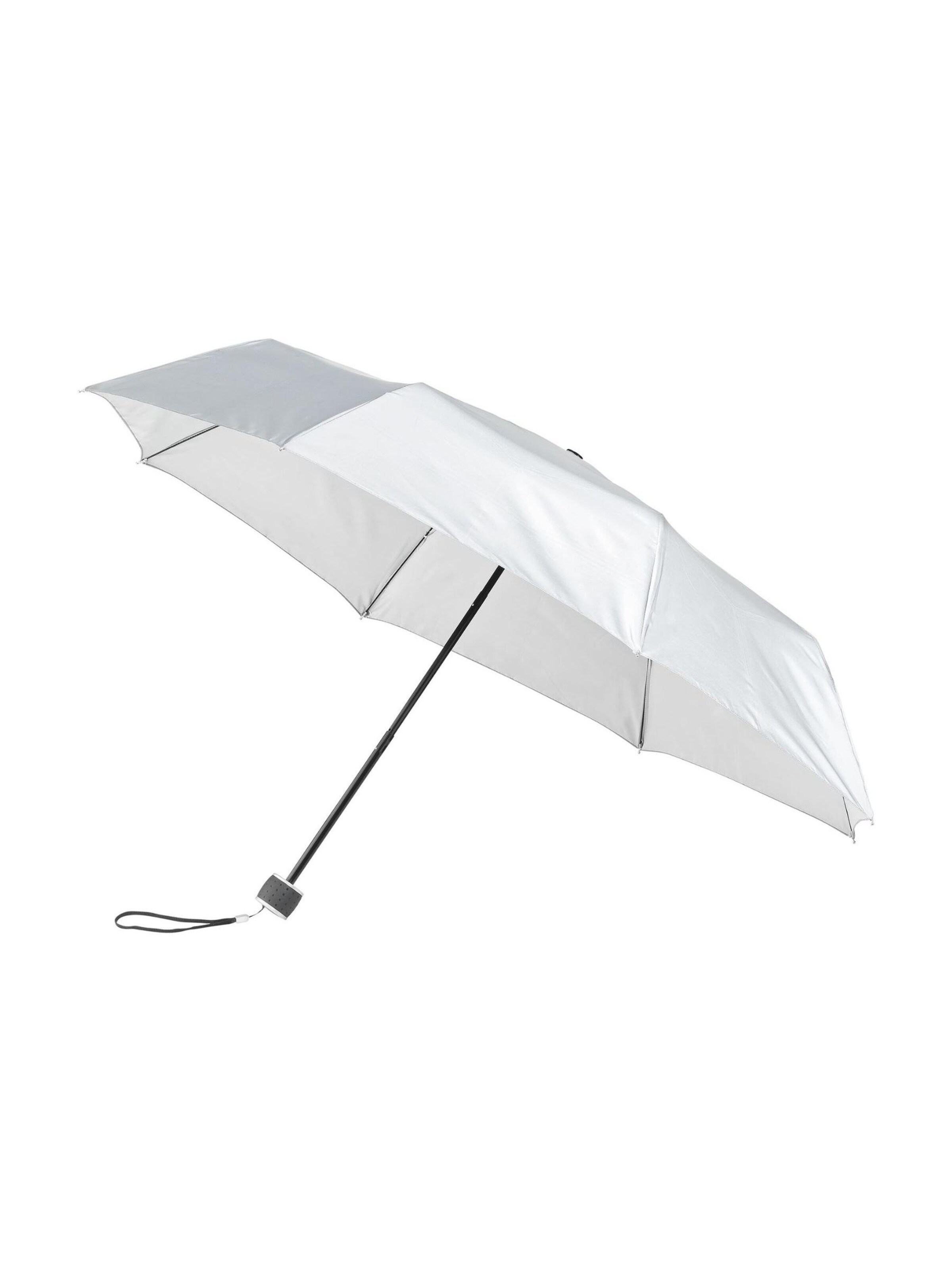 Maxte Umbrella in Silver: front