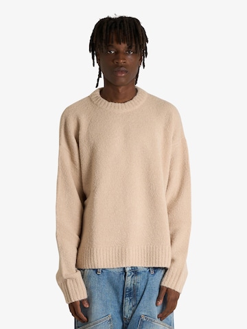 AMISH Trui in Beige: voorkant