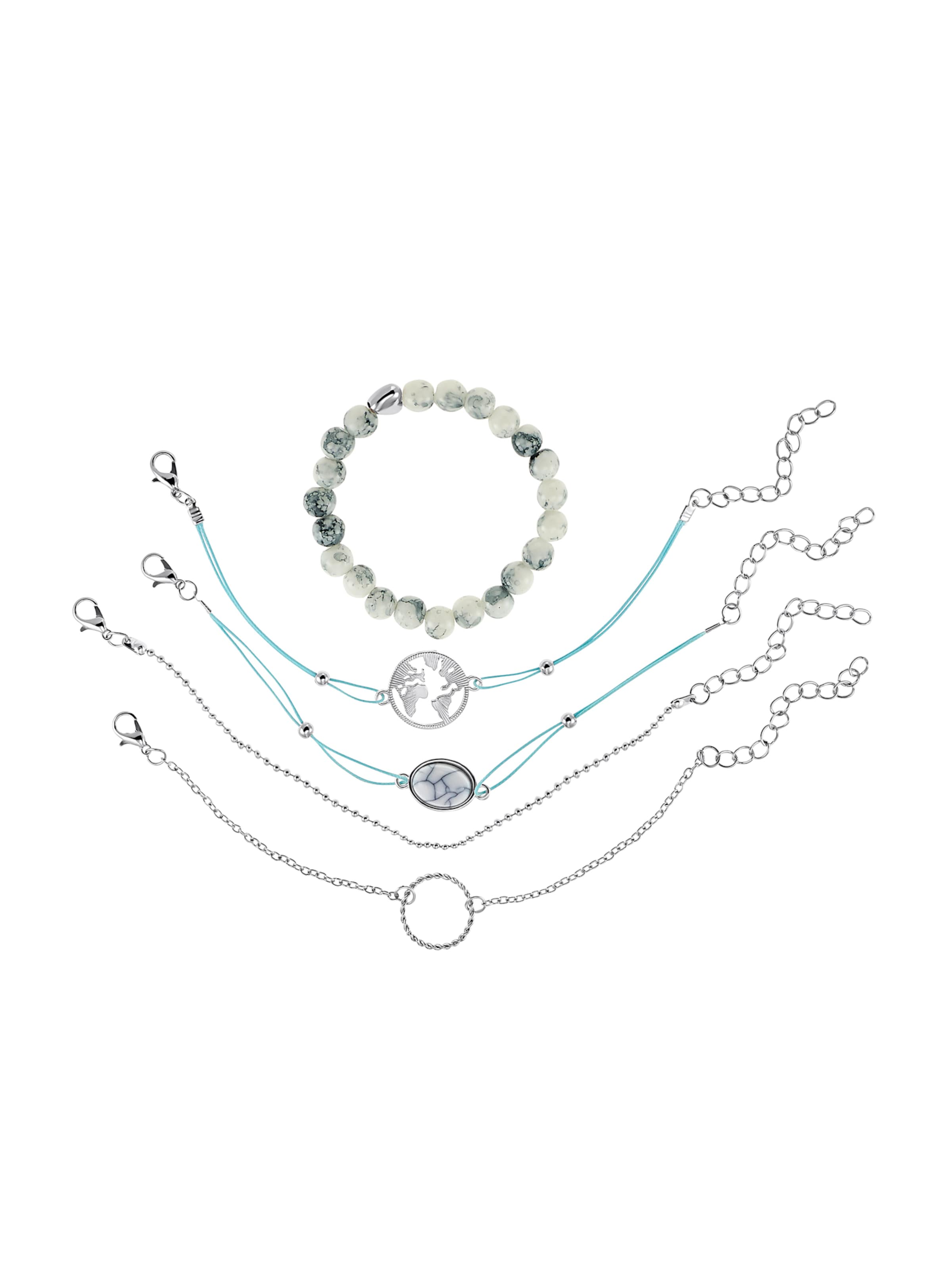 Heideman Schmuckset in Silber: Vorderseite