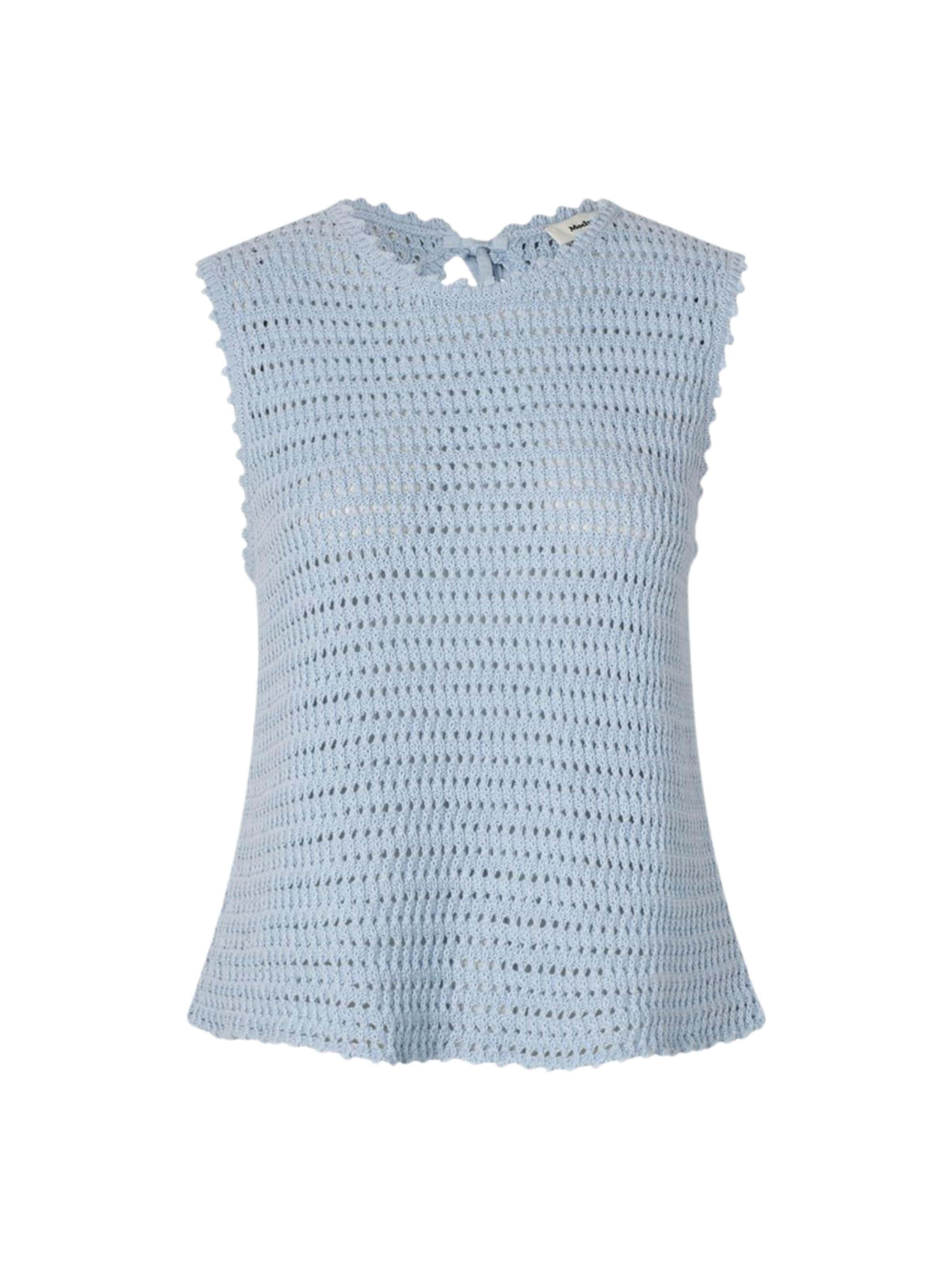 modström Top ' MieMD ' in Blauw: voorkant