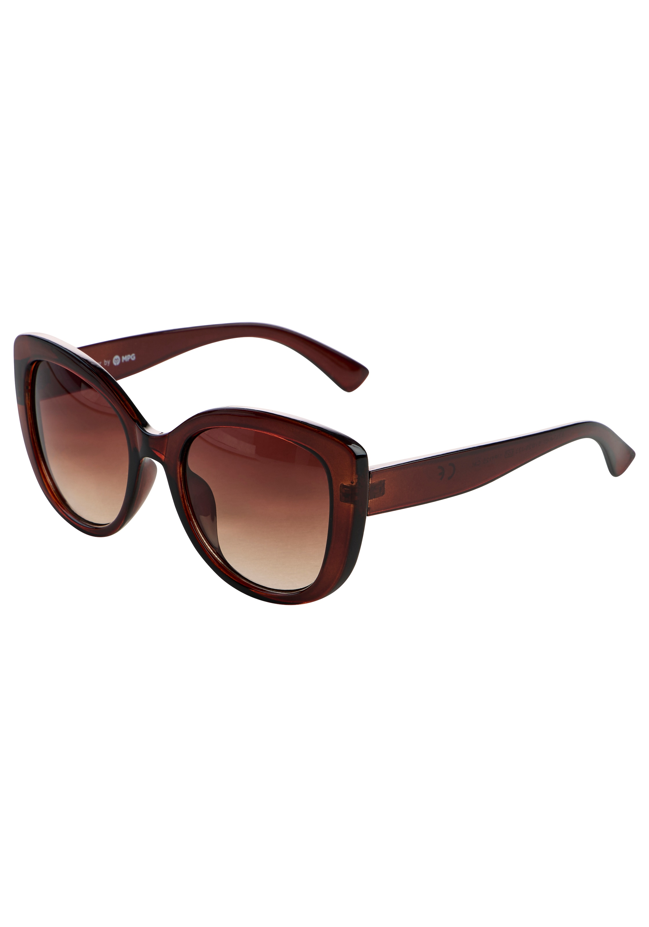 LAURA SCOTT Sunglasses in Brown: front