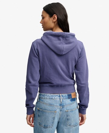 Superdry & Co Sweatvest 'Essential' in Blauw
