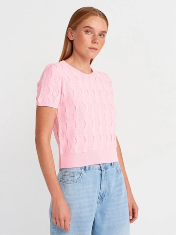 Dilvin Blouse 'Blusen' in Pink: front