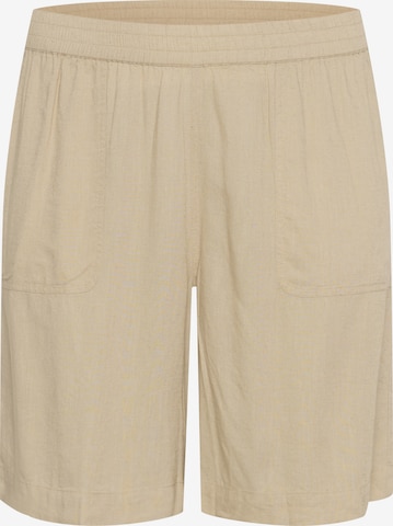KAFFE CURVE Shorts 'Mille' in Beige: Vorderseite