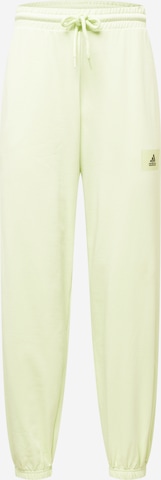 ADIDAS SPORTSWEAR Regular Workout Pants in Green: front