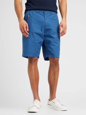 Regular Pantalon chino 'RANOSO' LTB en bleu : devant