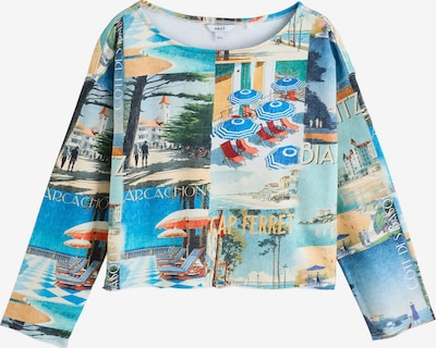 Megztinis be užsegimo iš Next, spalva – dramblio kaulo / šviesiai mėlyna / žalia / šviesiai oranžinė, Prekių apžvalga