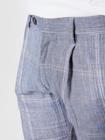 s.Oliver BLACK LABEL - Slimfit Pantalón en azul