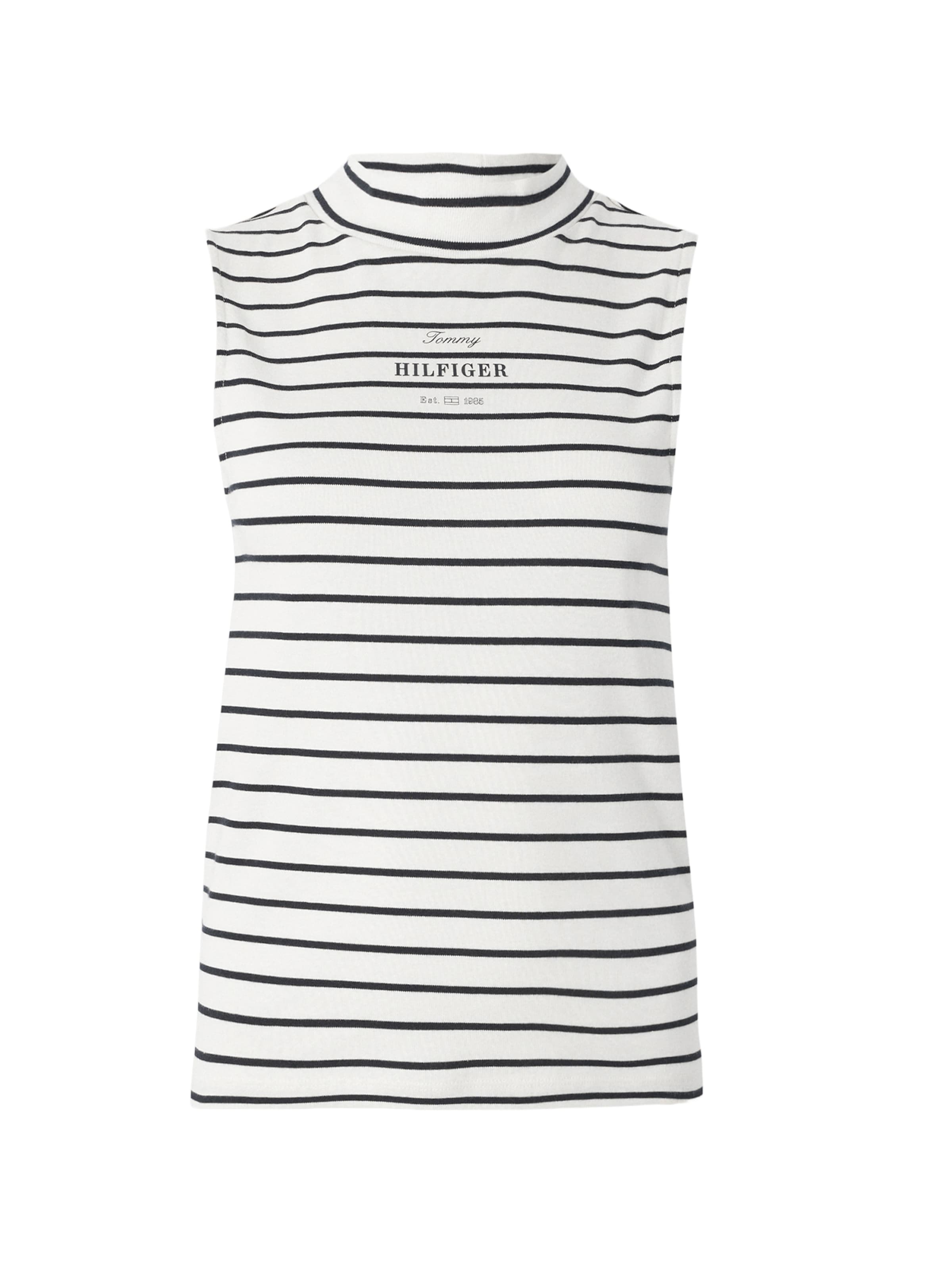 TOMMY HILFIGER - Top en blanco: frente