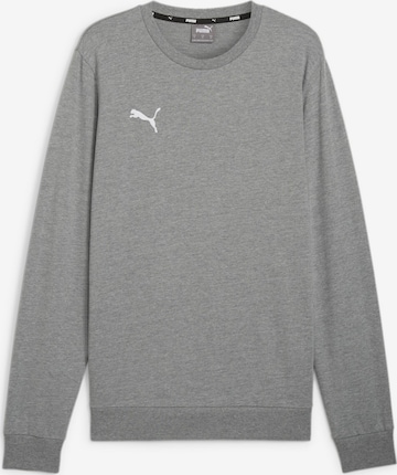 PUMA Sweatshirt 'Team Goal' in Grey: front