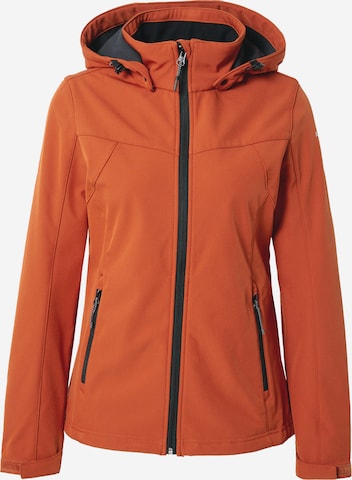 ICEPEAK Outdoorjacke 'BRENHAM' in Braun: predná strana