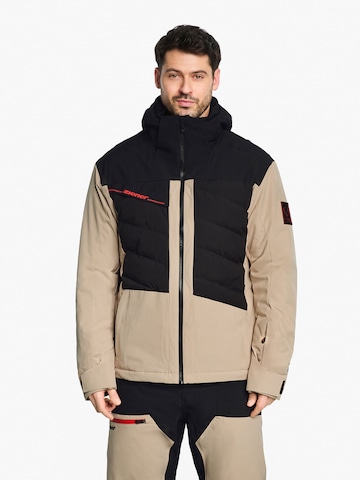 ZIENER Sportjacke 'TIDAL-Z' in Beige: Vorderseite