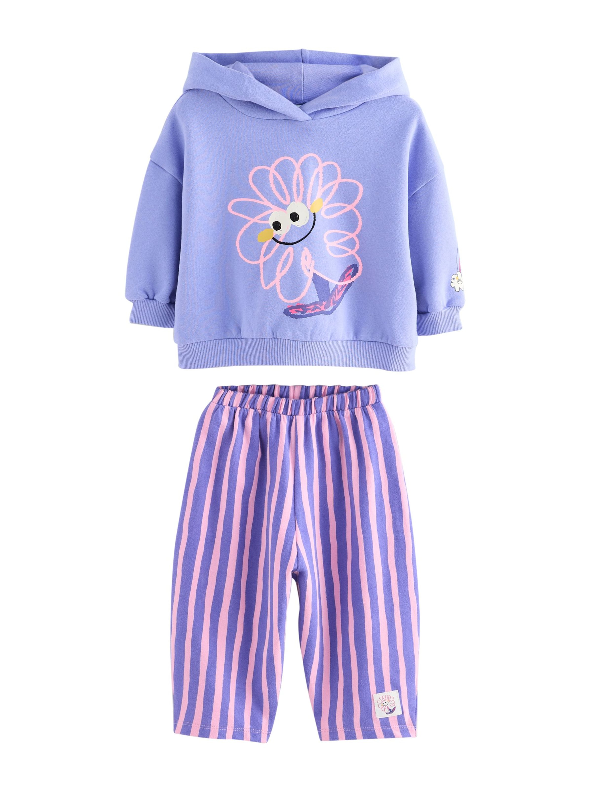 Next Комплект в лилав: отпред