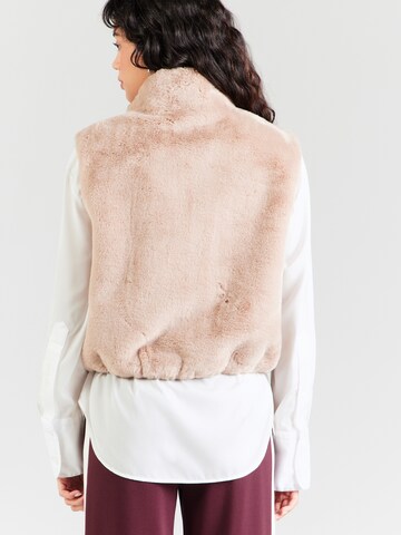 RINO & PELLE Vest 'Nikki' in Beige