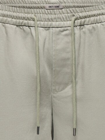 Loosefit Pantalon 'ONSTimes' Only & Sons en vert