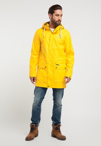 Schmuddelwedda Weatherproof jacket 'Friesennerz' in Yellow