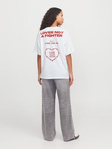 Maglietta 'JXValentine' di JJXX in bianco: frontale