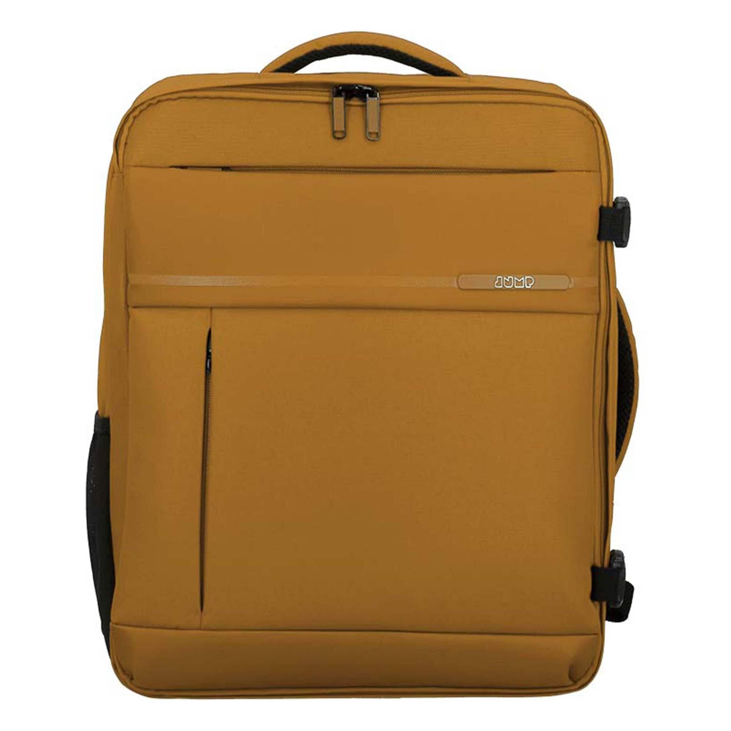 Jump Sports backpack 'Jump Monthely' in Yellow: front