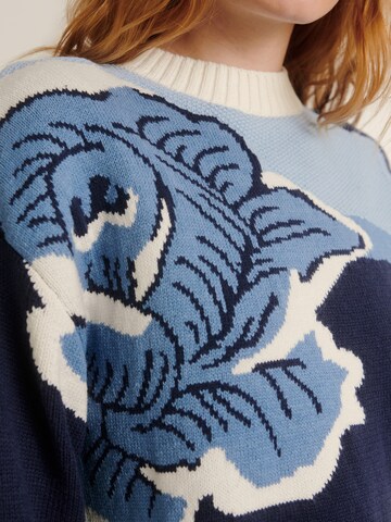 Guido Maria Kretschmer Women Пуловер в синьо: отпред