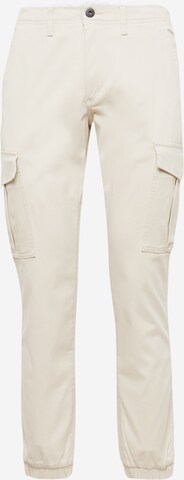 Pantalon cargo 'Marco Joe' JACK & JONES en beige : devant