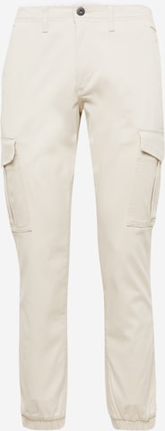 Pantalon cargo 'Marco Joe' JACK & JONES en beige : devant