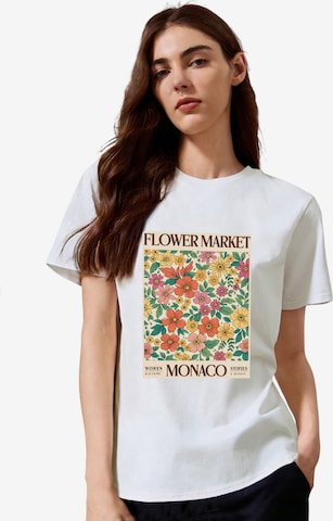 GORHEY Shirt in Wit: voorkant