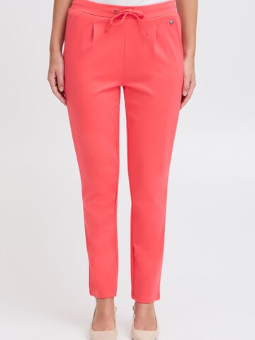 Fransa Tapered Trousers ' FRZastretch ' in Pink