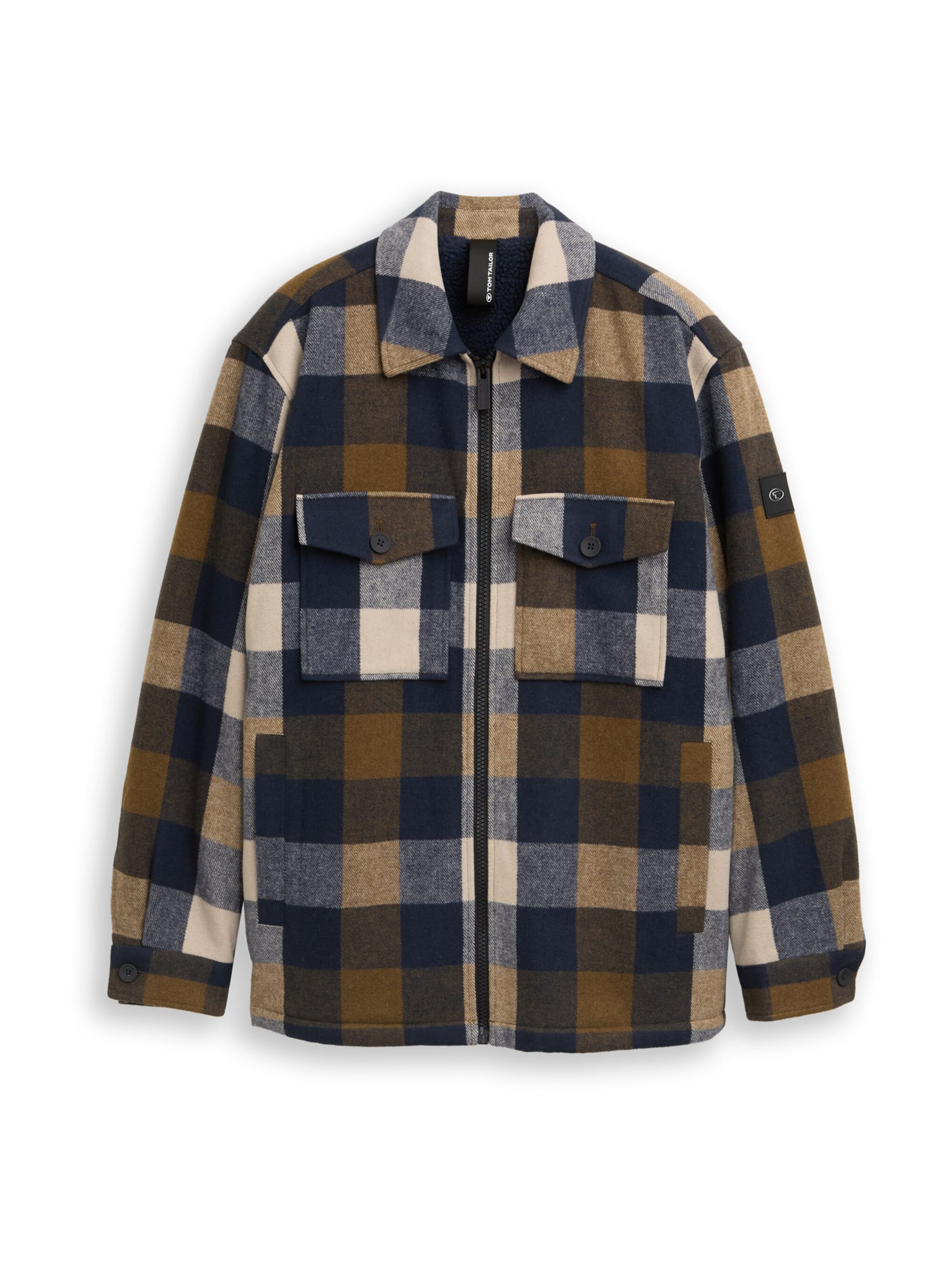 TOM TAILOR Prechodná bunda - Modrá: predná strana