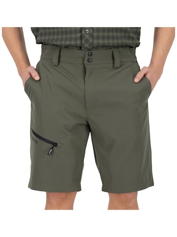 deproc Slimfit Udendørsbukser 'Trekkingshorts Kentville MEN Bermuda Outdoorhose Funktionshose Shorts' i grøn