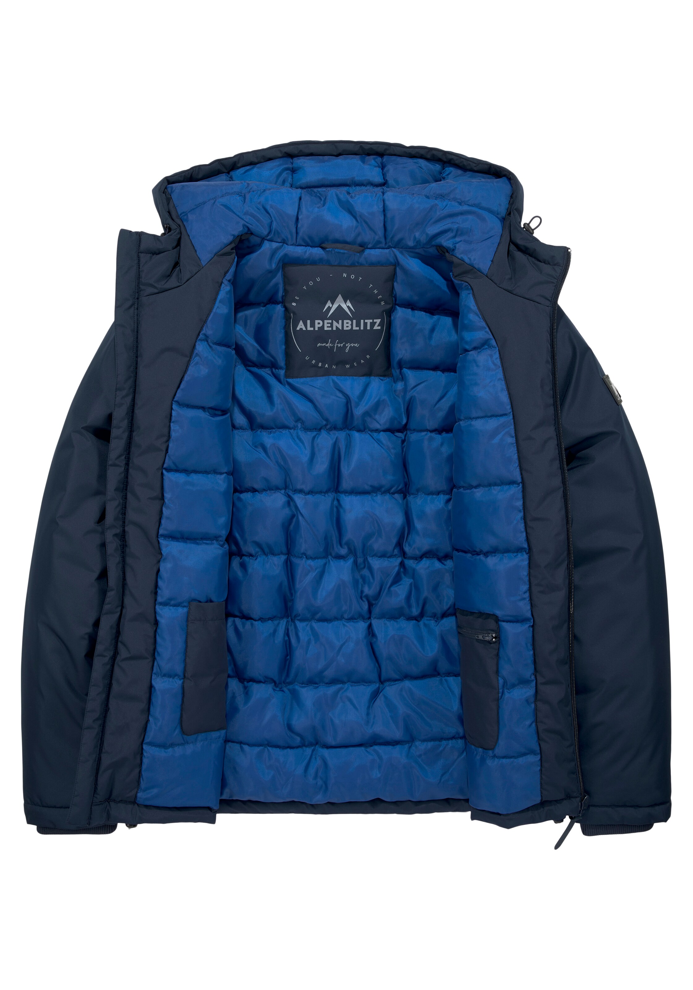 ALPENBLITZ Funktionsjacke in Blau