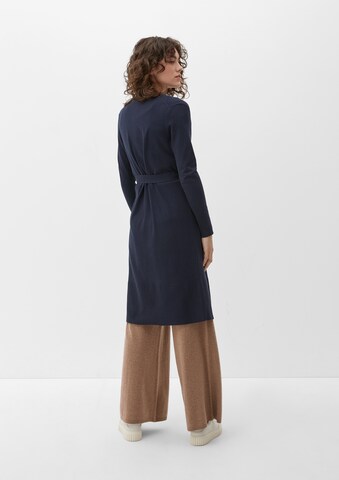 s.Oliver Knitted Coat in Blue