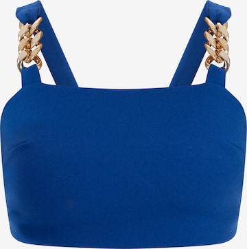 faina Top in Blauw: voorkant