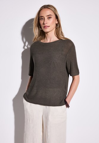STREET ONE Sweater in Grey: front