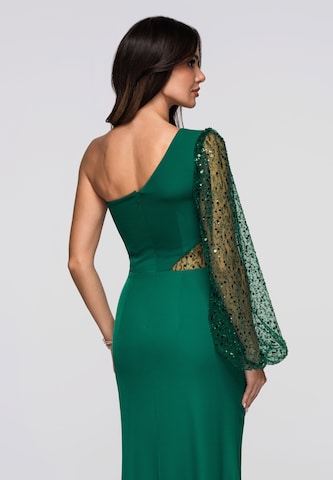 Ombre Evening dress in Green