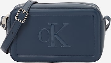 Calvin Klein Axelremsväska i blå: framsida