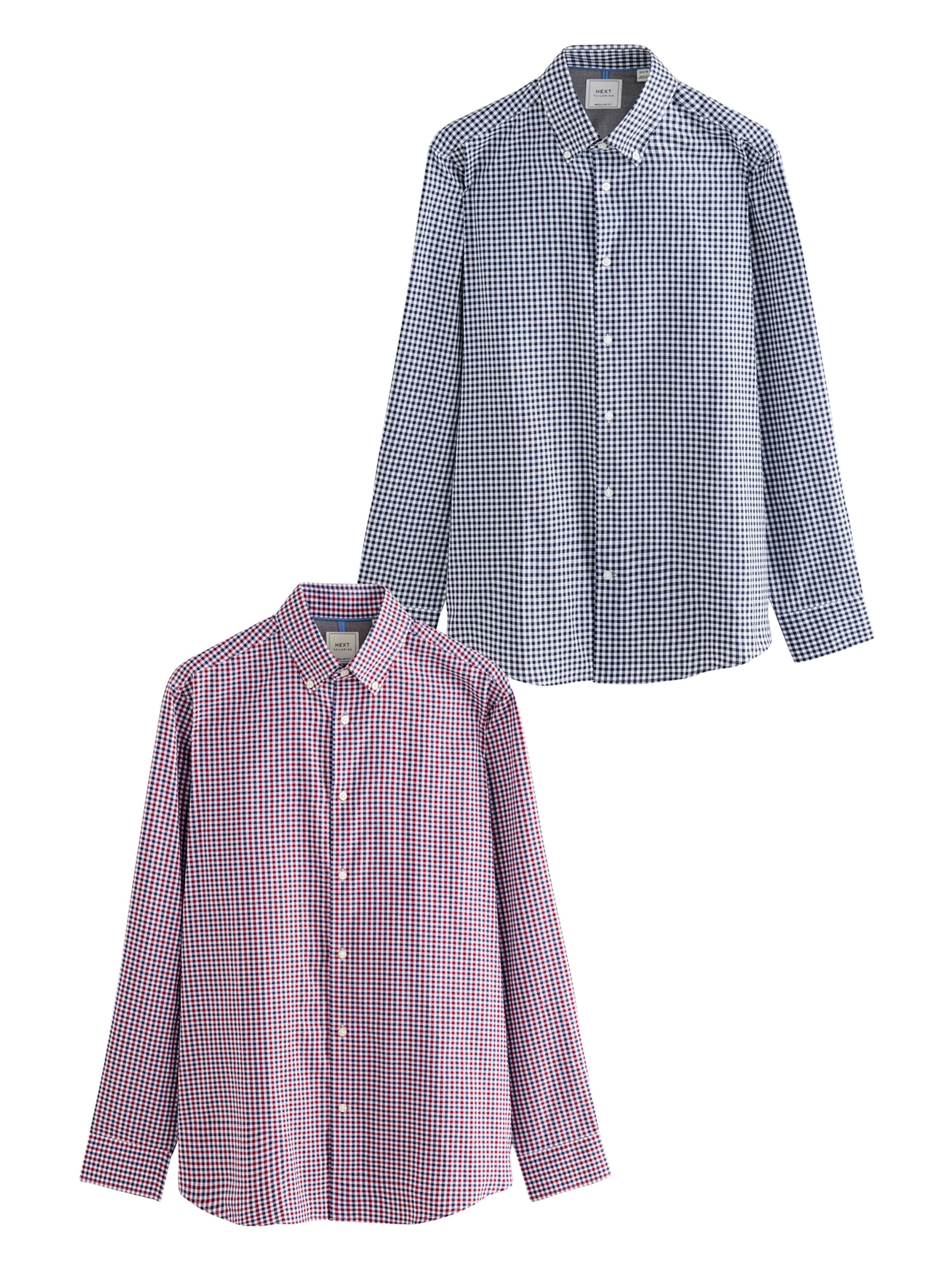 Next Regular Fit Hemd in Blau: Vorderseite