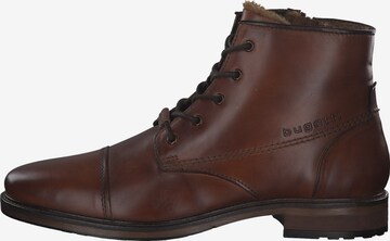 bugatti Lace-Up Boots in Brown