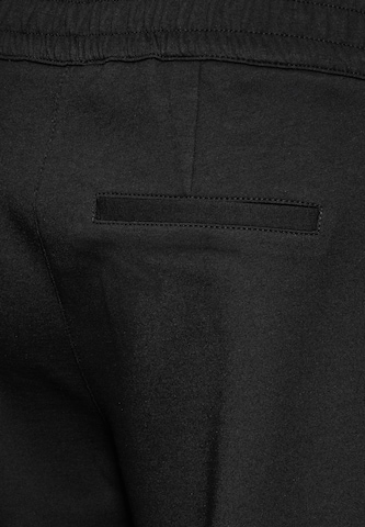 STREET ONE Wide Leg Hose in Schwarz