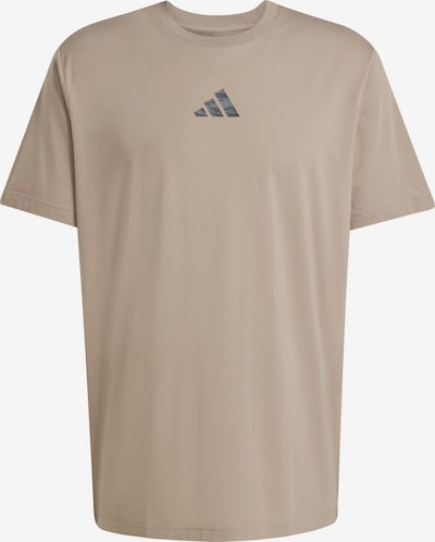 ADIDAS PERFORMANCE Toiminnallinen paita värissä beige / harmaa / antrasiitti, Tuotenäkymä