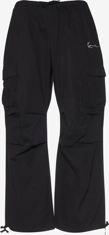 Karl Kani - Loosefit Calças em preto: frente