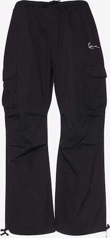 Karl Kani Loose fit Trousers in Black: front