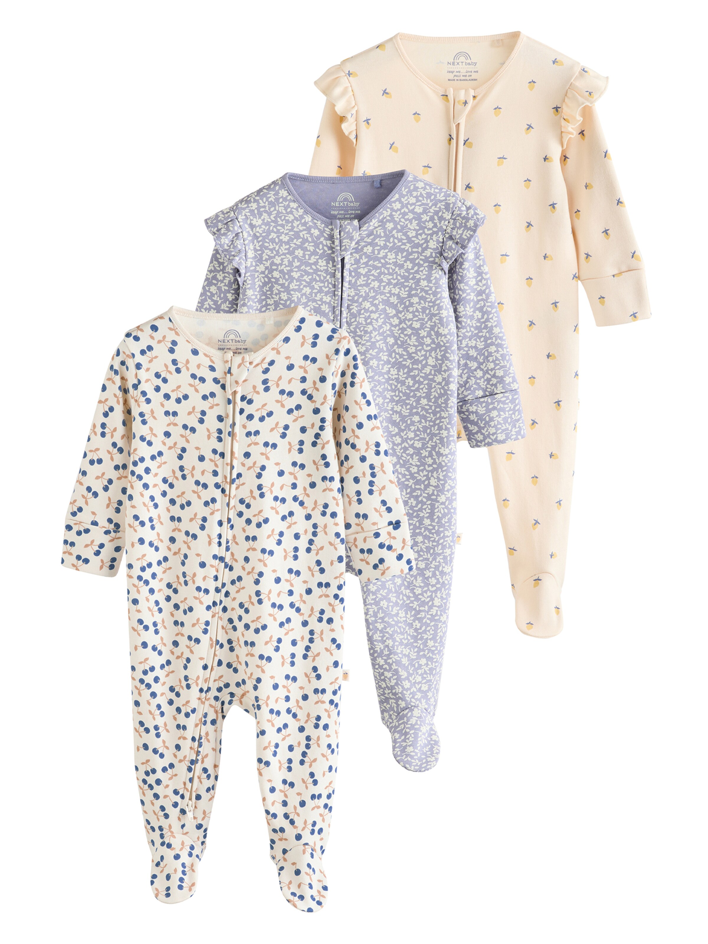 Next - Pijama em bege: frente