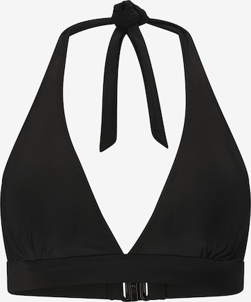 NOU Triangel Bikinitop 'Estela' in Schwarz: Vorderseite