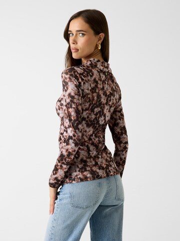 GUESS Bluse in Braun