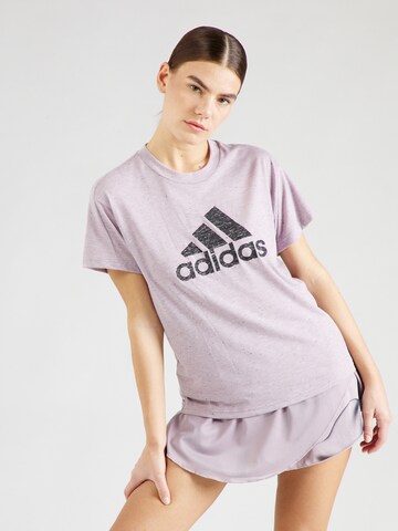 ADIDAS SPORTSWEAR Shirt 'Future Icons Winners 3.0' in Purple: front